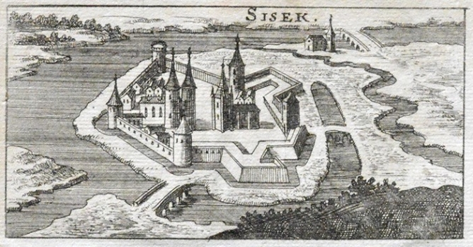 RIEGEL,  CHRISTOPH: VIEW OF SISAK